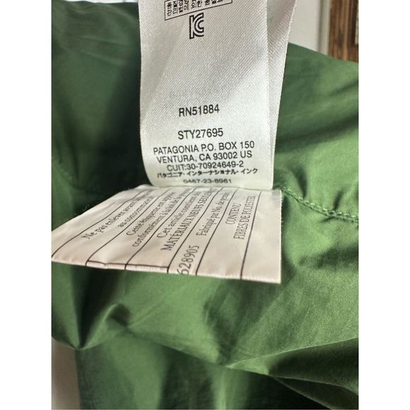 Patagonia Women's Radalie Parka Sz‎ Small Quilted Nomad Green Insulated Jacket - Picture 7 of 10